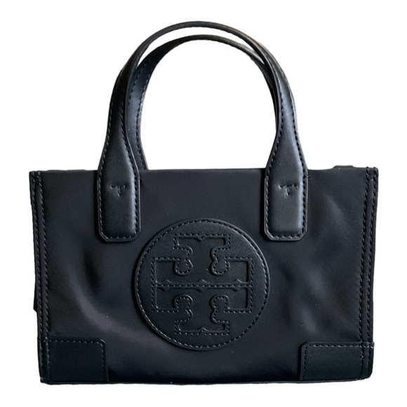 Tory Burch Handbags - Tory Burch Mini Ella Tote Black
